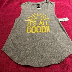 *NWT* Charcoal gray Modern Lux top